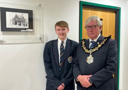 Calday Grammar student and Mayor of Wirral