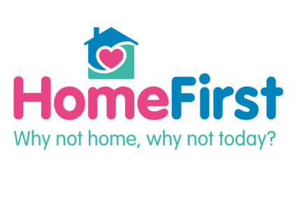 HomeFirst logo: why not home, why not today?